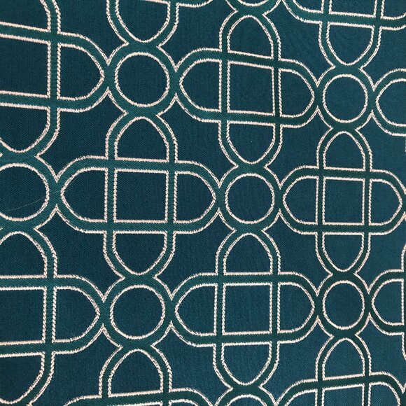 Hand Crafted Reversible Fabric Utility Tote Bag Multicolor/Geometric Sz OS NWOT - Picture 6 of 7